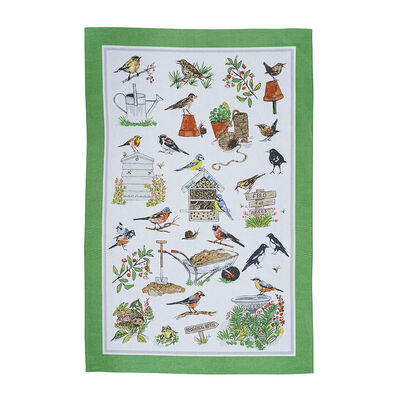 Ulster Weavers Garden Birds Tea Towel
